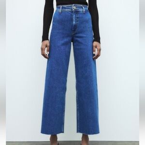 Zara Marine jeans worn once! Size 6